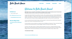 Desktop Screenshot of bellebeachhouse.com.au